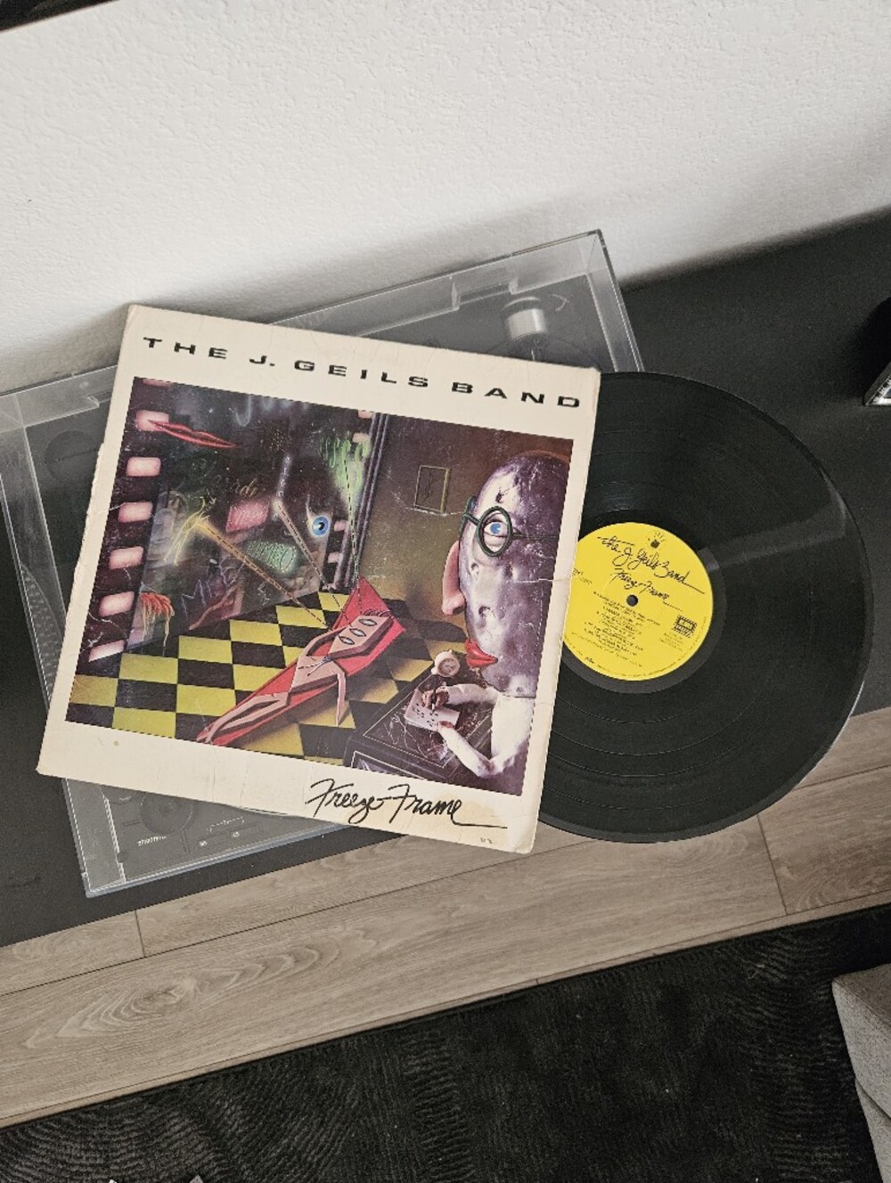 Vintage Freeze Frame Record Album
